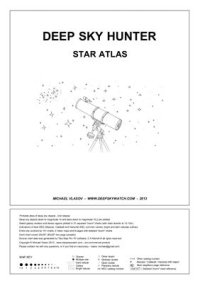 cover of the book Deep sky hunter. Star atlas