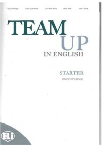 cover of the book Team Up in English Starter Student's book