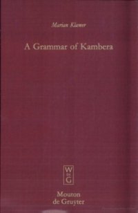 cover of the book A grammar of Kambera