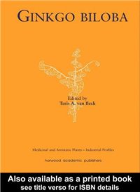 cover of the book Ginkgo biloba