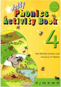 cover of the book Jolly Phonics Activity book 4