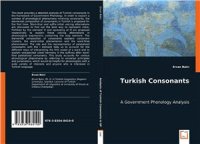 cover of the book Turkish Consonants: A Government Phonology Analysis