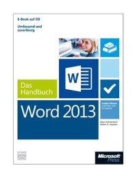 cover of the book Microsoft Word 2013 - Das Handbuch