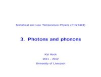 cover of the book Photons and phonons