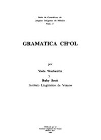 cover of the book Gramática ch'ol