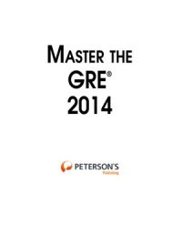 cover of the book Master the GRE 2014