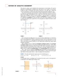 cover of the book Review of analytic geometry