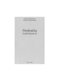 cover of the book Giedraičių partizanai