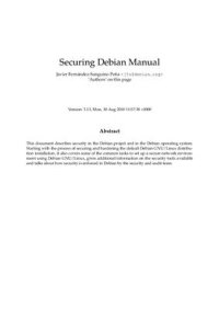 cover of the book Securing Debian Manual