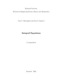 cover of the book Integral Equations: A compendium