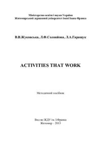 cover of the book Activities that Work