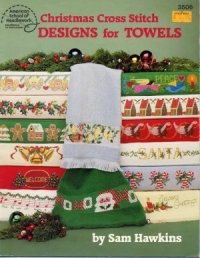 cover of the book Christmas designs for towels