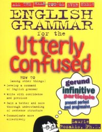 cover of the book English grammar for the utterly confused