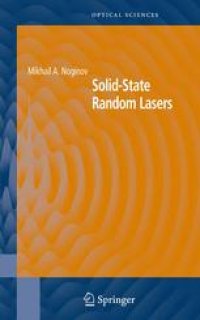 cover of the book Solid-State Random Lasers