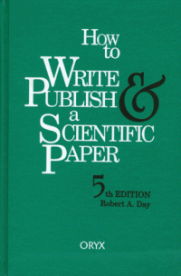 cover of the book How to write & publish a scientific paper