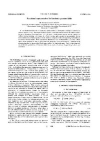 cover of the book Functional representation for fermionic quantum fields