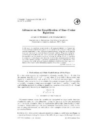 cover of the book Advances in simplification of sin-cos polynomials