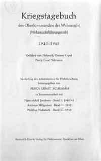 cover of the book Kriegstagebuch des Oberkommandos der Wehrmacht (Wehrmachtfuhrungsstab) V.4 B.2