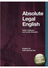 cover of the book Absolute Legal English Book (English for International Law)