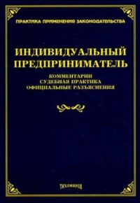 cover of the book Индивидуальный предприниматель