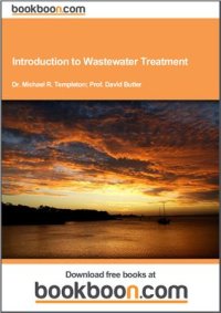 cover of the book An Introduction to Wastewater Treatment