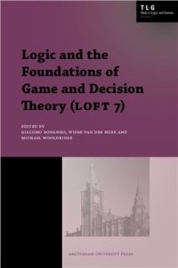 cover of the book Logic and the Foundations of Game and Decision Theory (LOFT 7)