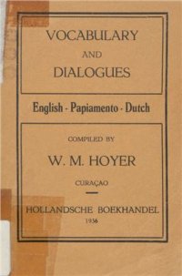 cover of the book Vocabulary and dialogues: English-Papiamento-Dutch