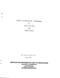 cover of the book Wiener's Criterion And Г-Convergence