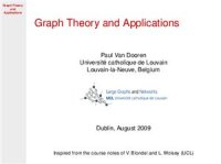 cover of the book Graph Theory and Applications