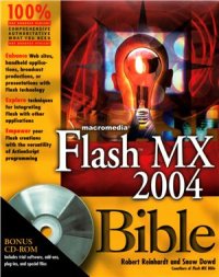 cover of the book Macromedia Flash MX 2004 Bible