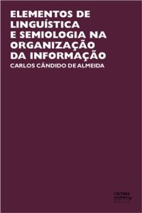 cover of the book Elementos de linguística e semiologia na organização da informação