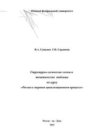 cover of the book Структурно-логические схемы и тематические таблицы по курсу Россия в мировом цивилизационном процессе