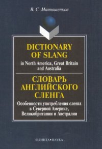 cover of the book Dictionary of Slang in North America, Great Britain and Australia. Словарь английского сленга. Особенности употребления сленга в Северной Америке, Великобритании и Австралии