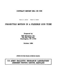 cover of the book Projectile motion in a flexible gun tube