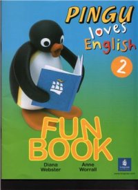 cover of the book Pingu loves English 2. Fun book