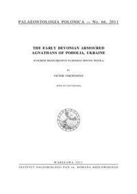 cover of the book The Early Devonian armoured agnathans of Podolia, Ukraine