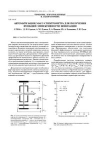 cover of the book Автоматизация масс-спектрометра для получения функций эффективности ионизации