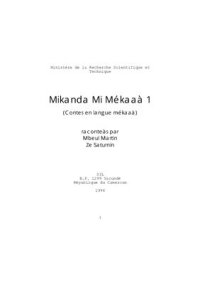 cover of the book Mikanda mi Mékaaà 1 / Contes en langue mékaaà 1