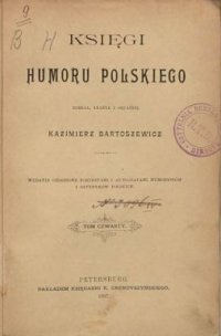 cover of the book Księgi humoru polskiego. Tom 4. Wiek XIX