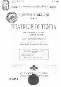 cover of the book Beatrice di Tenda