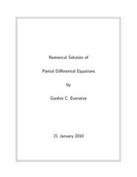 cover of the book Numerical Solution of Partial Differential Equations