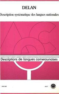 cover of the book Description des langues camerounaises