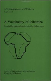 cover of the book A Vocabulary of IciBemba