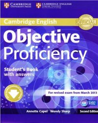 cover of the book Cambridge English. Objective Proficiency - Second Edition. Student's Book - Part 1