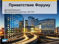 cover of the book Приветствие компании SAP. Экономическая безопасность как квинтэссенция развития ИБ