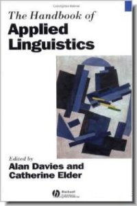 cover of the book The Handbook of Applied Linguistics