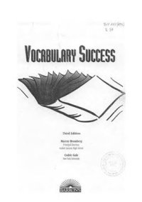 cover of the book Vocabulary Success