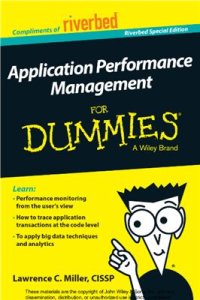 cover of the book Application Performance Management for Dummies