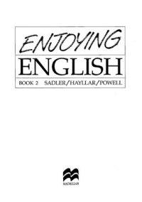 cover of the book Enjoying English