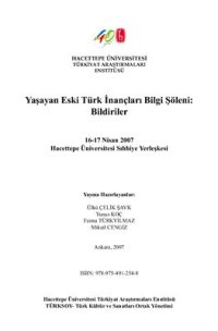 cover of the book Yaşayan Eski Türk İnançları Bilgi Şöleni